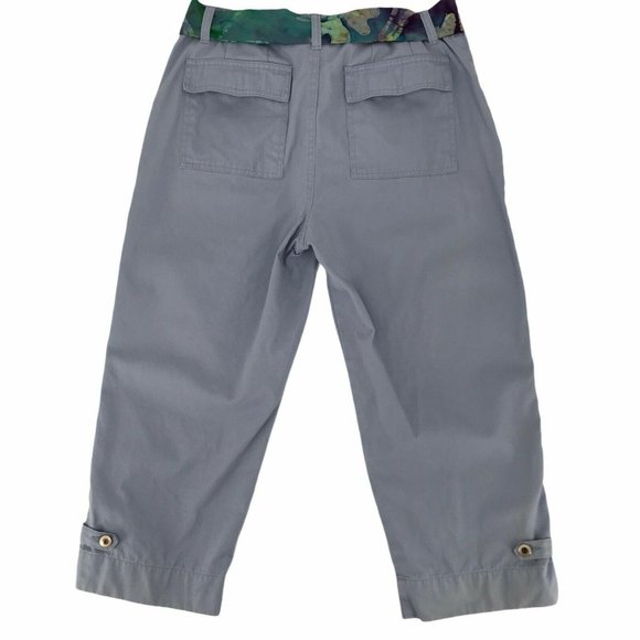 Caribbean Joe Blue Ankle Cropped Pants - Picture 2 of 7